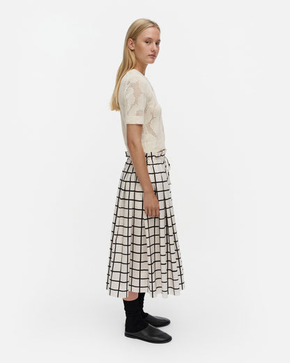 Kirjoitus Iso Ruutu Skirt