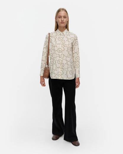 Tilla Piirto Unikko Cotton poplin shirt