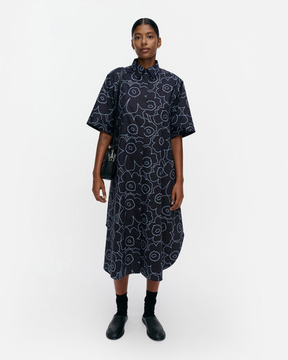 Popliini Piirto Unikko Dress