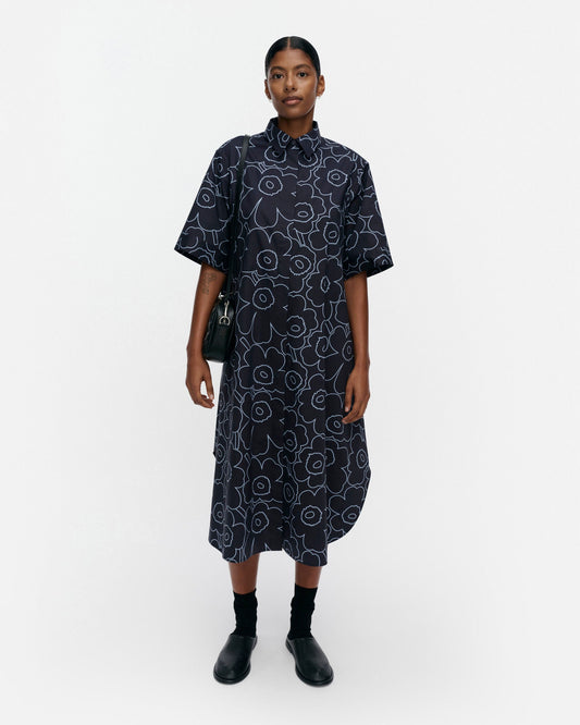 Popliini Piirto Unikko Dress