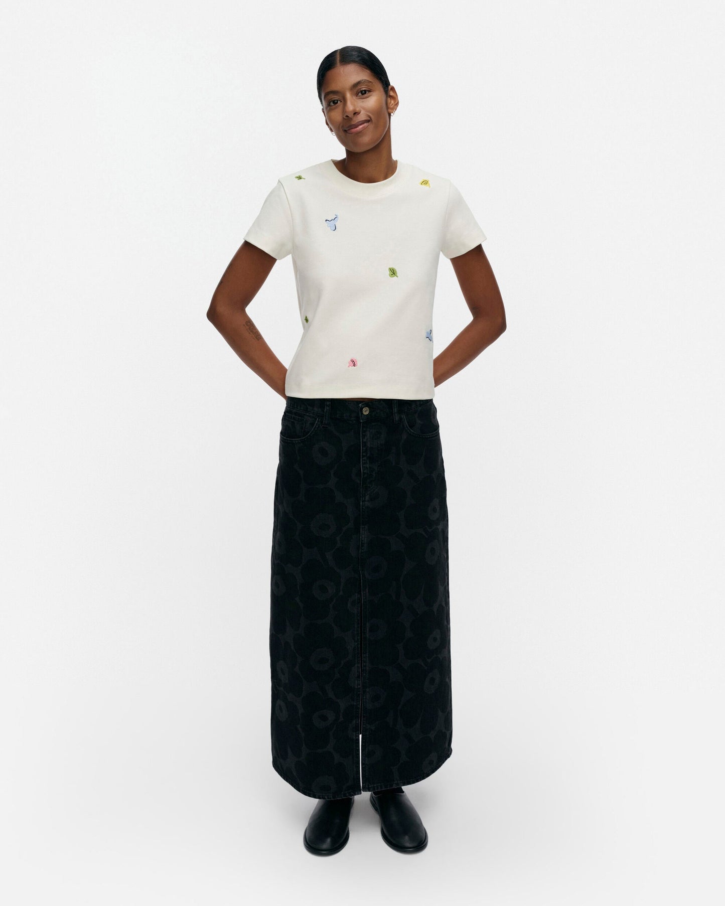 Maridenim Kuvastuma Unikko Skirt