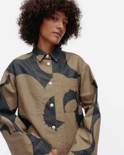 Abstraktio Unikko cotton shirt - Marimekko VN