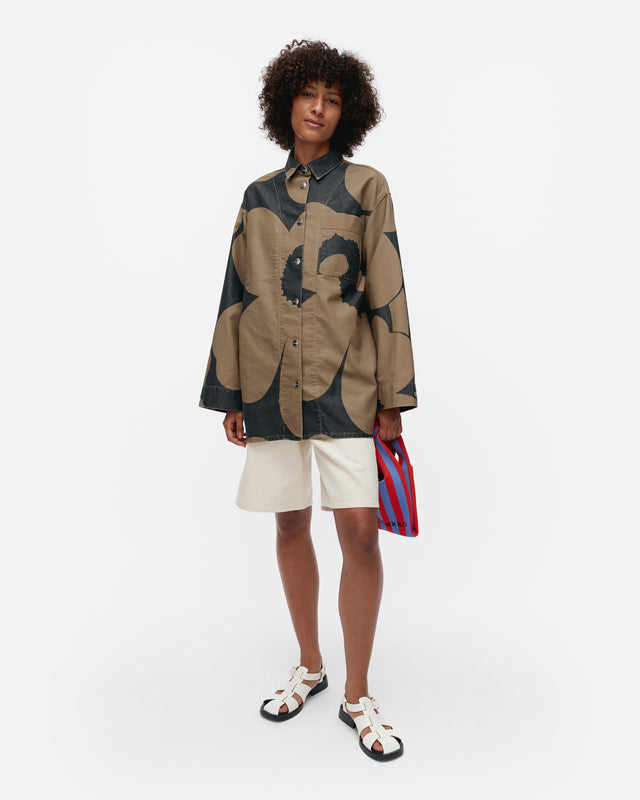 Abstraktio Unikko cotton shirt - Marimekko VN