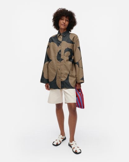 Abstraktio Unikko cotton shirt - Marimekko VN