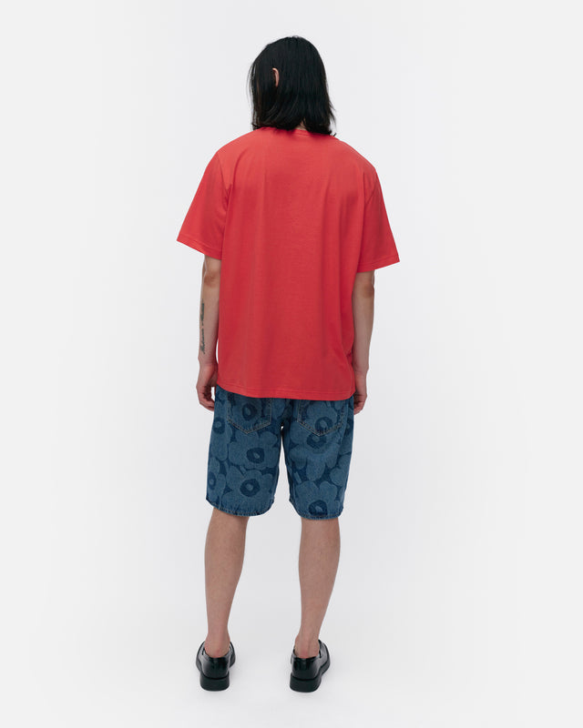 Vihne Piirto Unikko Placement kioski t-shirt - Marimekko VN