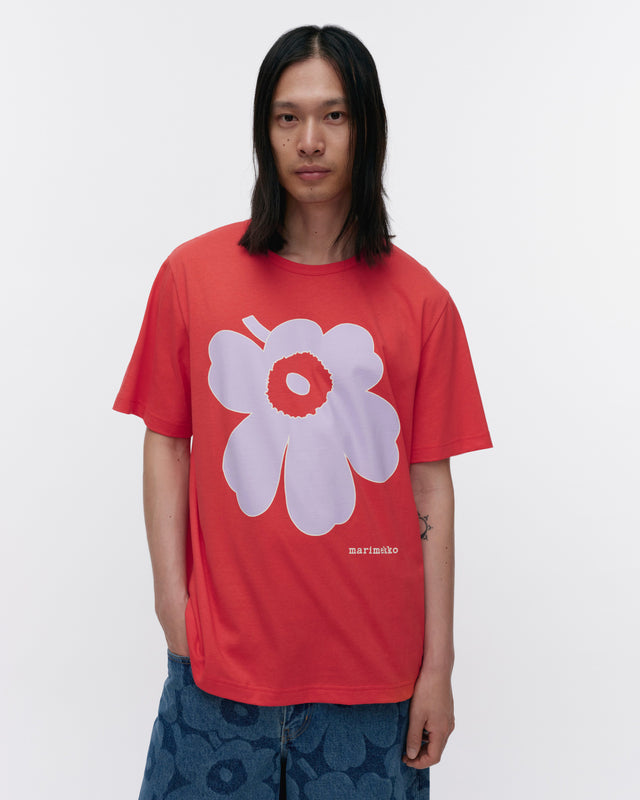 Vihne Piirto Unikko Placement kioski t-shirt - Marimekko VN