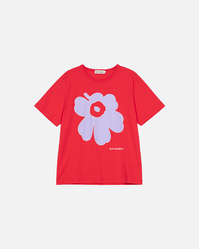 Vihne Piirto Unikko Placement kioski t-shirt - Marimekko VN