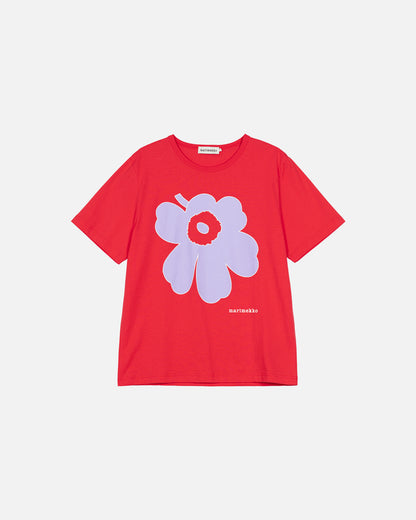 Vihne Piirto Unikko Placement kioski t-shirt - Marimekko VN