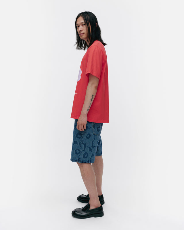 Vihne Piirto Unikko Placement kioski t-shirt - Marimekko VN