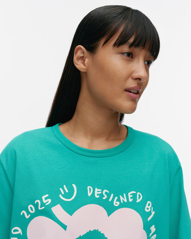 Vihne Unikko Placement kioski t-shirt - Marimekko VN