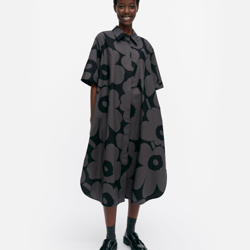 Popliini Unikko cotton dress - Marimekko VN