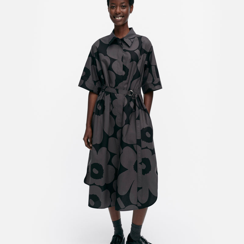 Popliini Unikko cotton dress - Marimekko VN