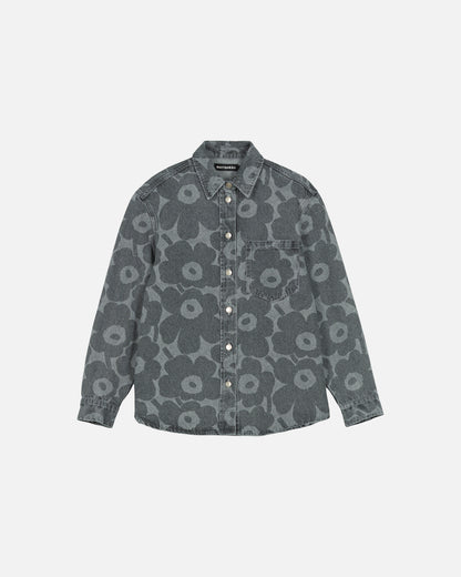 Maridenim Vaihe Unikko denim shirt - Marimekko VN
