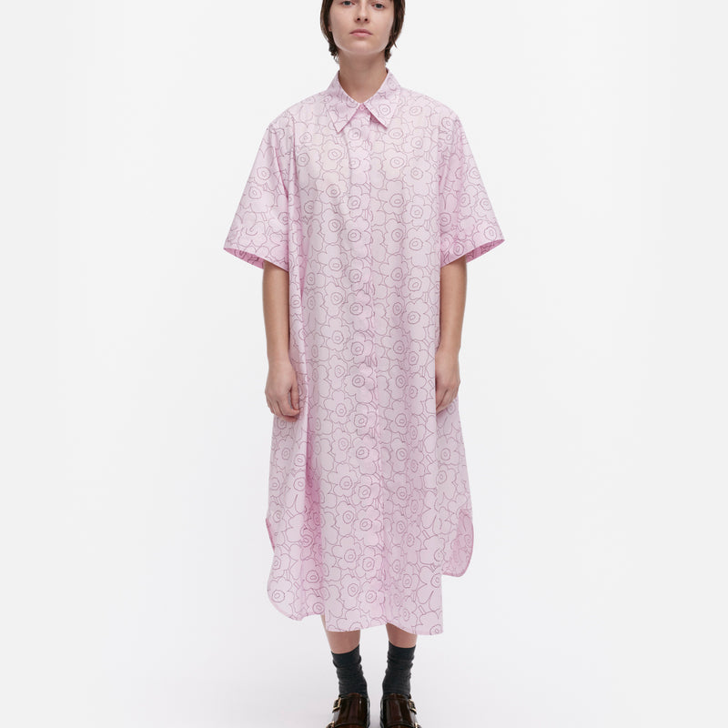 Popliini Piirto Unikko dress - Marimekko VN